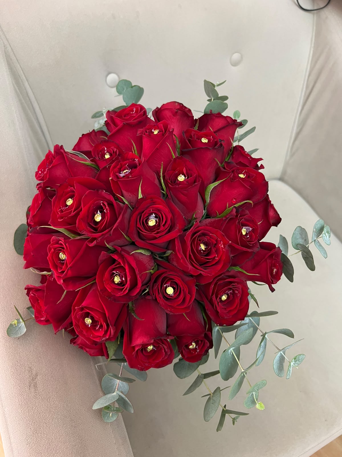 Buquê vermelho 19