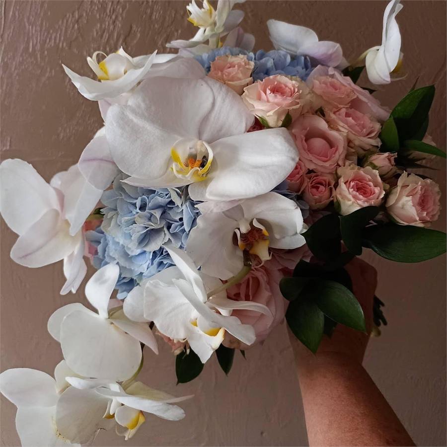 Buquê com orquídeas 33
