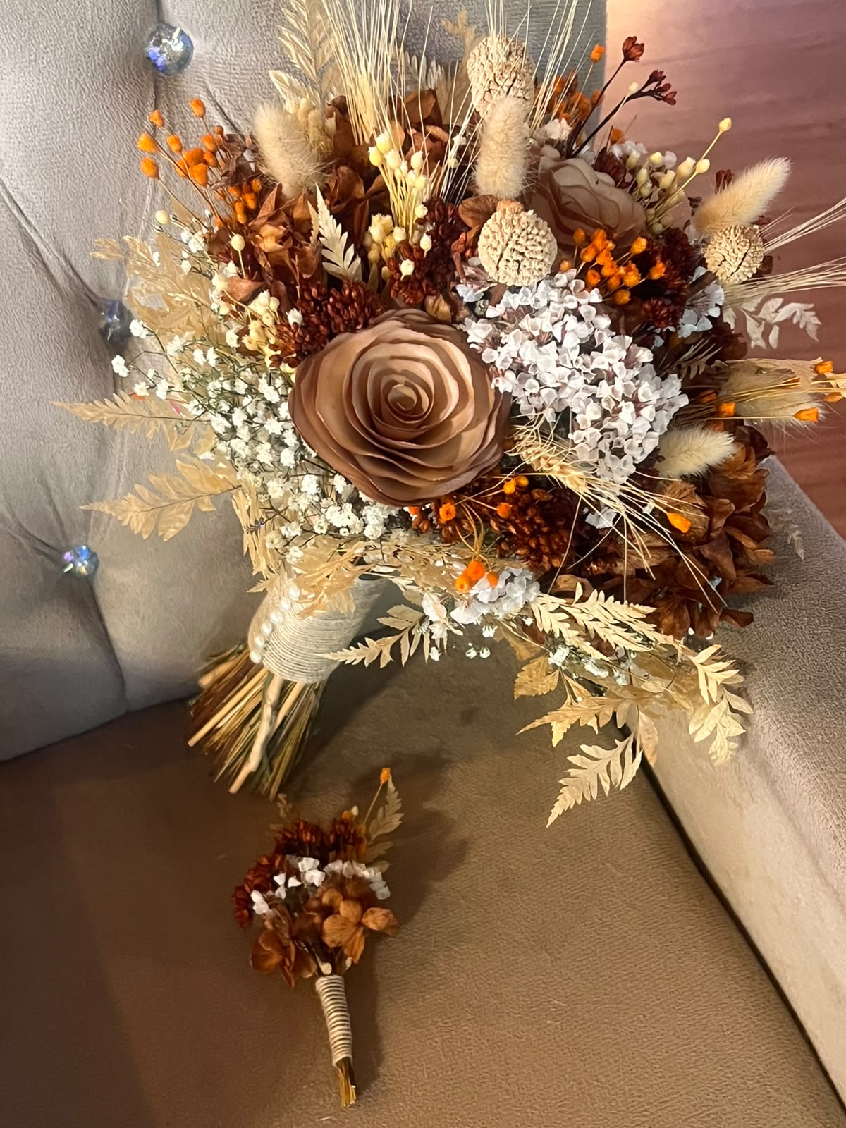 Buquê de flores desidratadas 1