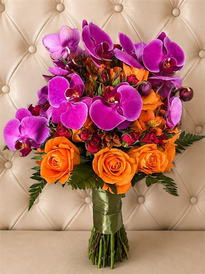 Buquê com orquídeas 8
