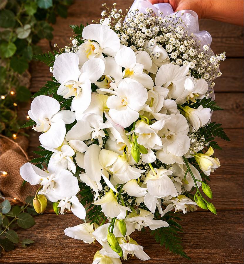 Buquê com orquídeas 5