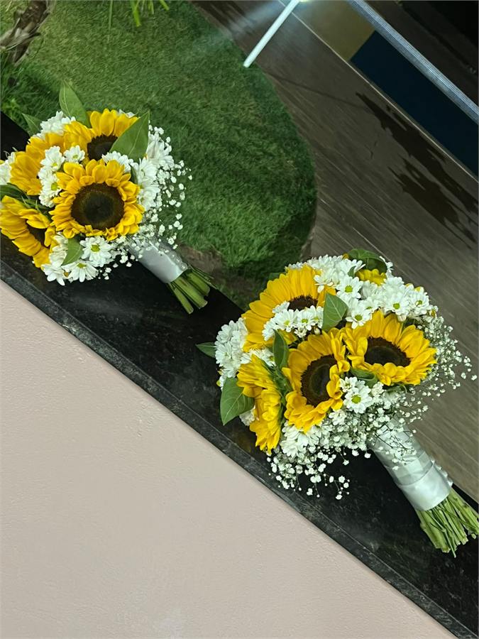 Buquê de girassol 9
