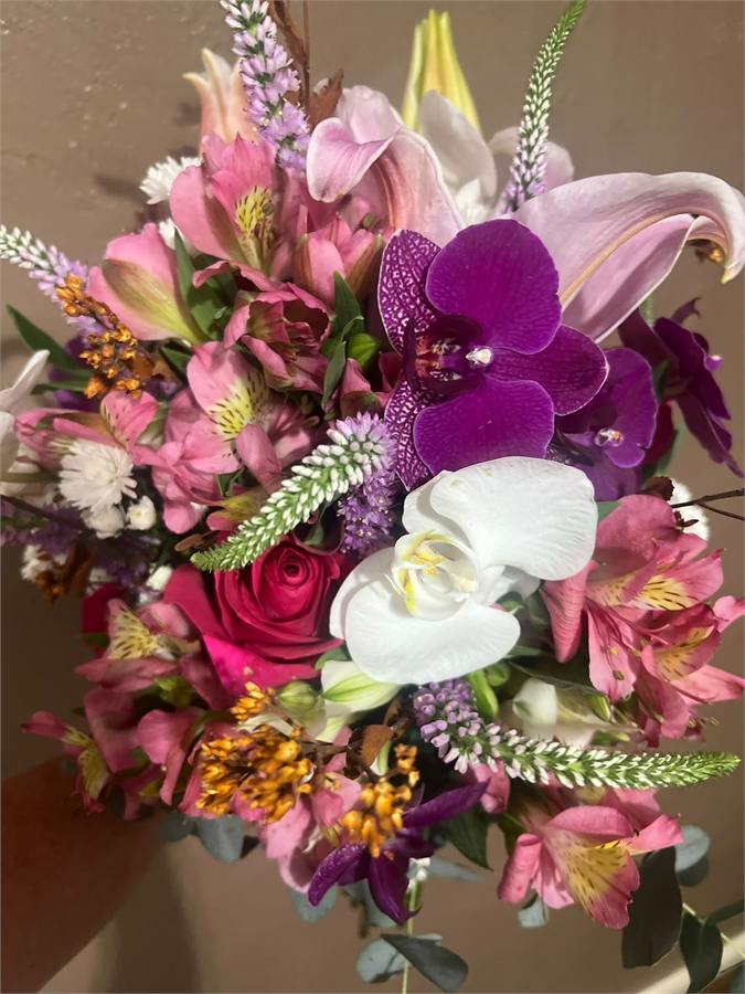 Buquê com orquídeas 31