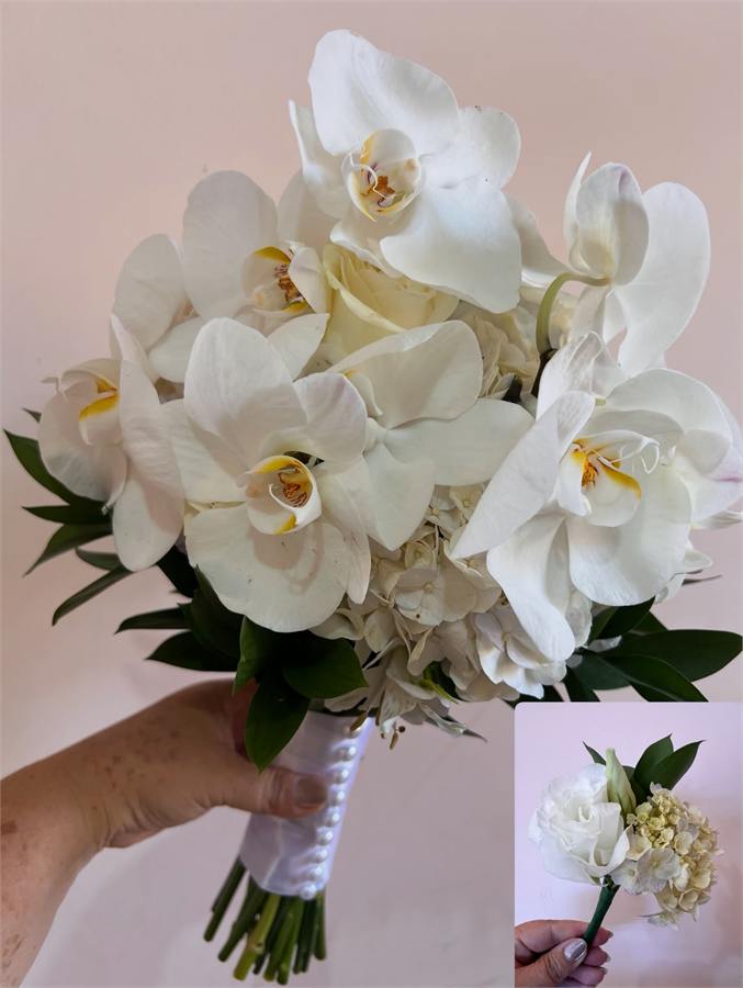 Buquê com orquídeas 20