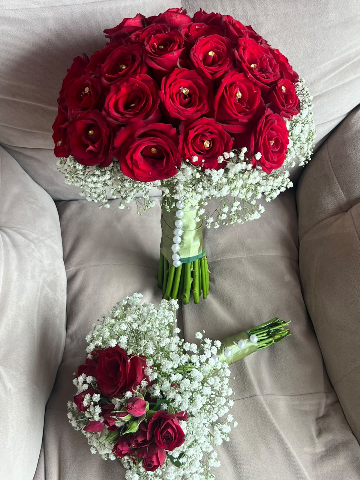 Buquê vermelho 13