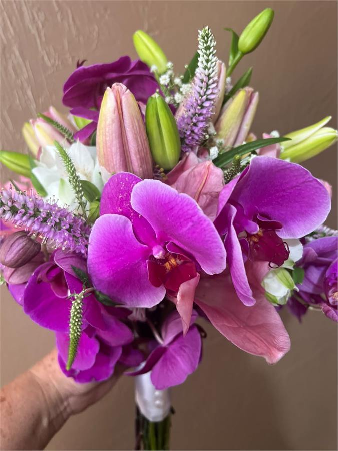 Buquê com orquídeas 35